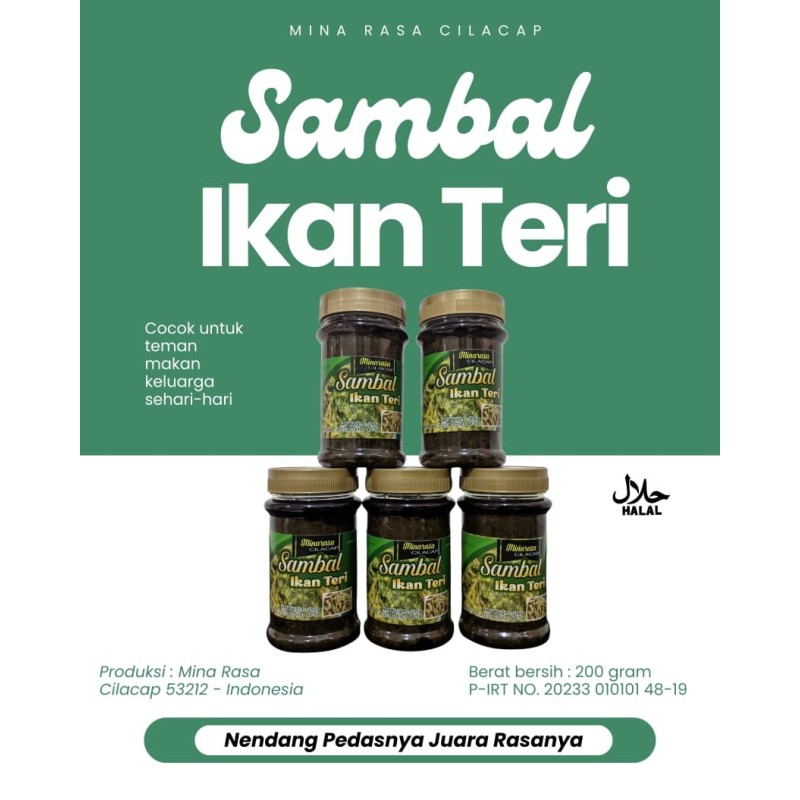 SAMBAL IKAN TERI MINA RASA