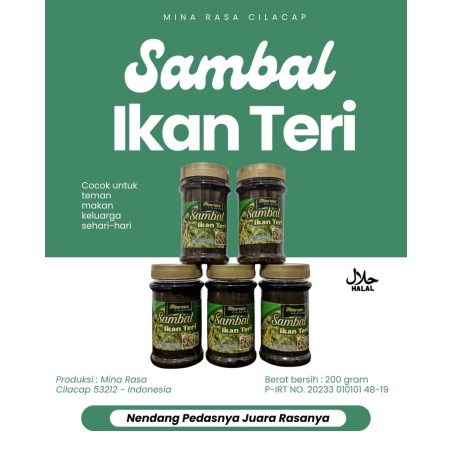 SAMBAL IKAN TERI MINA RASA