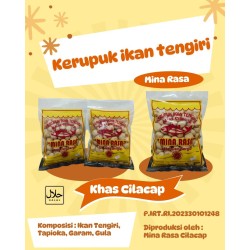 KERUPUK IKAN TENGIRI BULAT KEMASAN BESAR