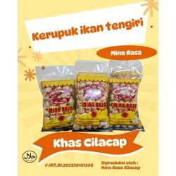 KERUPUK IKAN TENGIRI BULAT KEMASAN KECIL