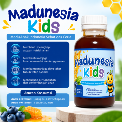 Madunesia Anak  "Madu + Blue Berry