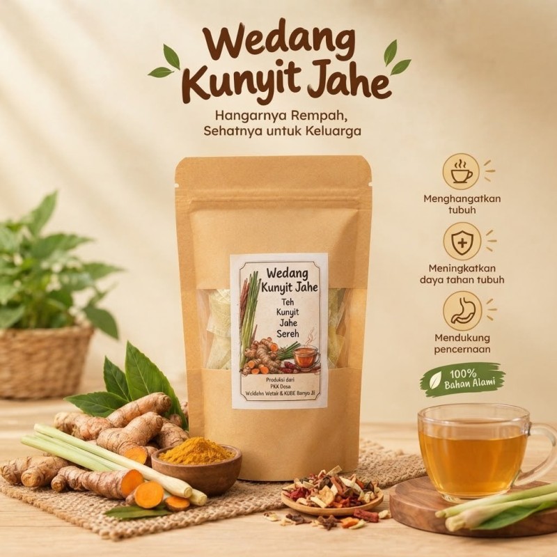 Wedang Kunyit Jahe